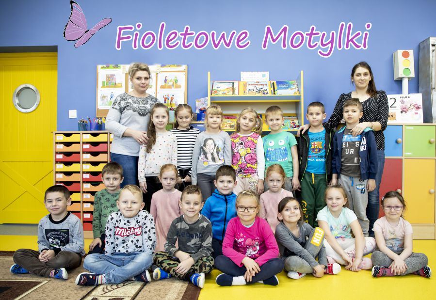 Fioletowe Motylki